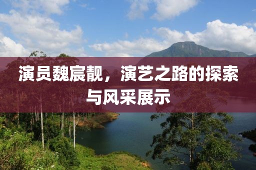 演员魏宸靓，演艺之路的探索与风采展示