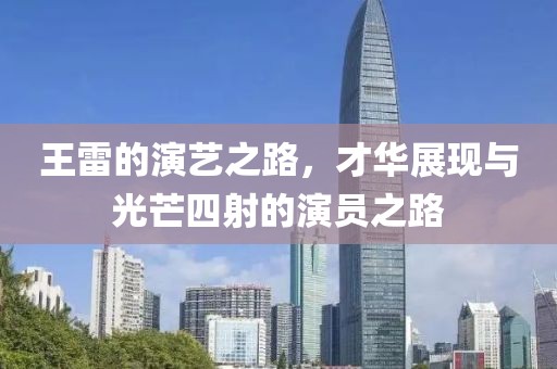 王雷的演艺之路，才华展现与光芒四射的演员之路
