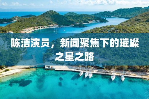 陈洁演员，新闻聚焦下的璀璨之星之路
