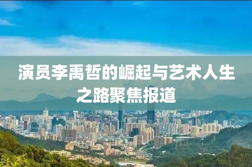 演员李禹哲的崛起与艺术人生之路聚焦报道
