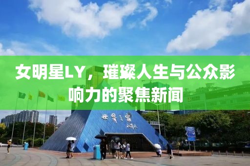 女明星LY，璀璨人生与公众影响力的聚焦新闻