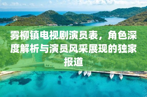 雾柳镇电视剧演员表，角色深度解析与演员风采展现的独家报道
