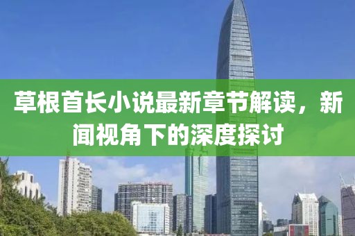 草根首长小说最新章节解读，新闻视角下的深度探讨