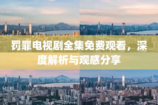 罚罪电视剧全集免费观看，深度解析与观感分享