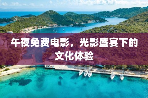 午夜免费电影，光影盛宴下的文化体验