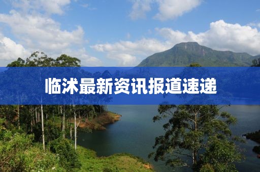 临沭最新资讯报道速递