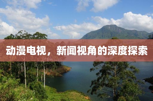 动漫电视，新闻视角的深度探索