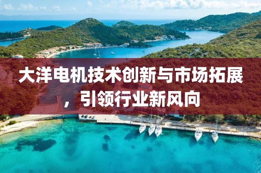 大洋电机技术创新与市场拓展，引领行业新风向