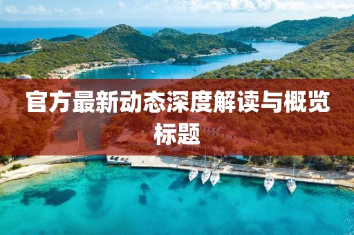 官方最新动态深度解读与概览标题