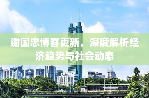 谢国忠博客更新，深度解析经济趋势与社会动态