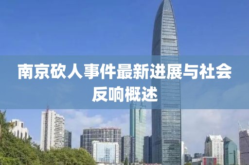 南京砍人事件最新进展与社会反响概述