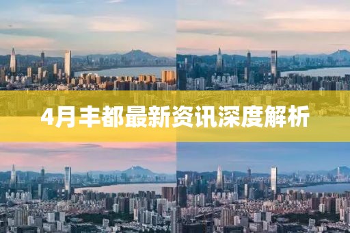 4月丰都最新资讯深度解析