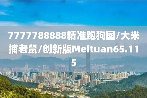 7777788888精准跑狗图/大米捕老鼠/创新版Meituan65.115