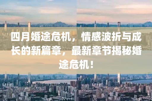 四月婚途危机，情感波折与成长的新篇章，最新章节揭秘婚途危机！