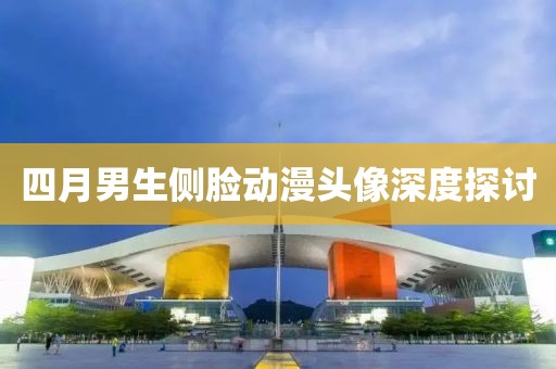 四月男生侧脸动漫头像深度探讨