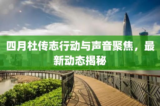 四月杜传志行动与声音聚焦，最新动态揭秘