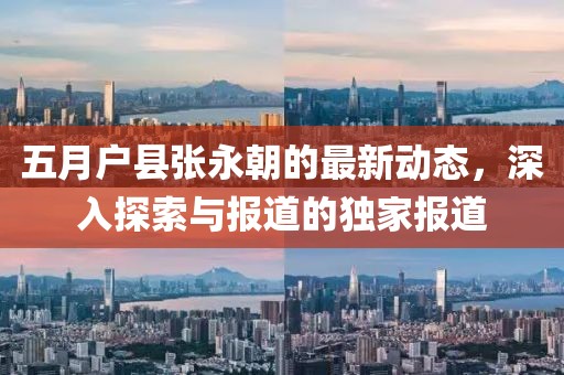 五月户县张永朝的最新动态，深入探索与报道的独家报道