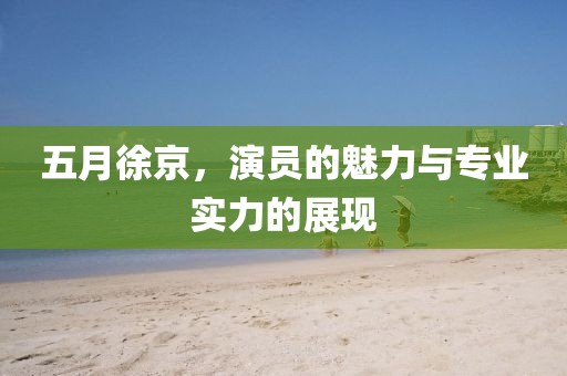 五月徐京，演员的魅力与专业实力的展现