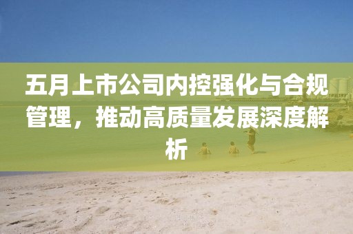 五月上市公司内控强化与合规管理，推动高质量发展深度解析