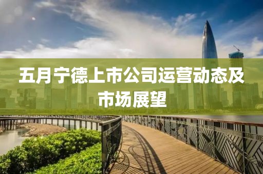 五月宁德上市公司运营动态及市场展望