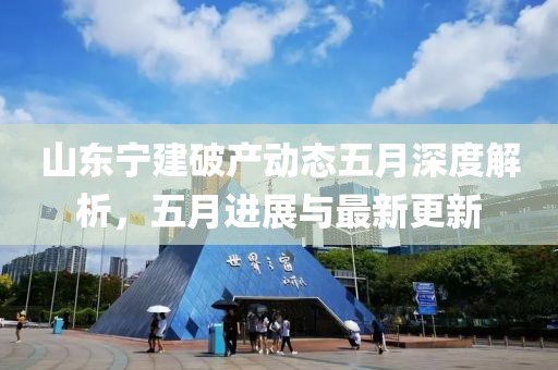 山东宁建破产动态五月深度解析，五月进展与最新更新