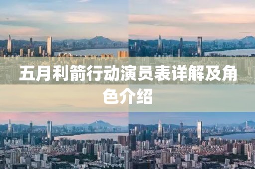 五月利箭行动演员表详解及角色介绍