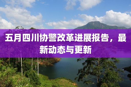 五月四川协警改革进展报告，最新动态与更新