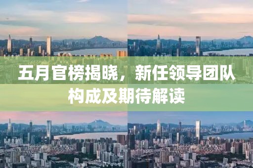 五月官榜揭晓，新任领导团队构成及期待解读