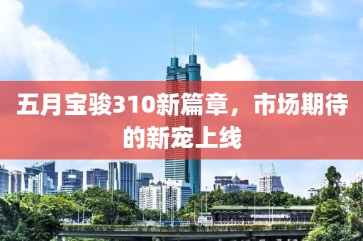 五月宝骏310新篇章，市场期待的新宠上线