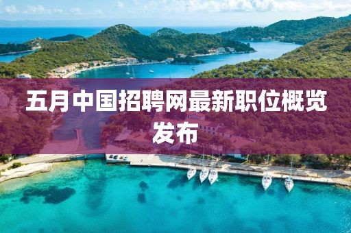 五月中国招聘网最新职位概览发布