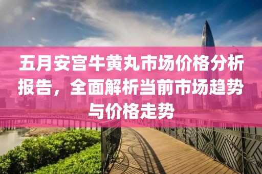 五月安宫牛黄丸市场价格分析报告，全面解析当前市场趋势与价格走势