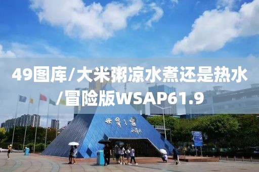 49图库/大米粥凉水煮还是热水/冒险版WSAP61.9