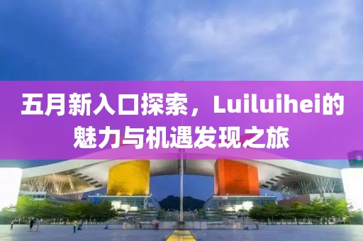 五月新入口探索，Luiluihei的魅力与机遇发现之旅