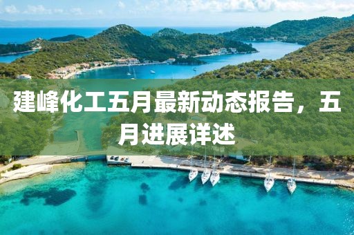 建峰化工五月最新动态报告，五月进展详述