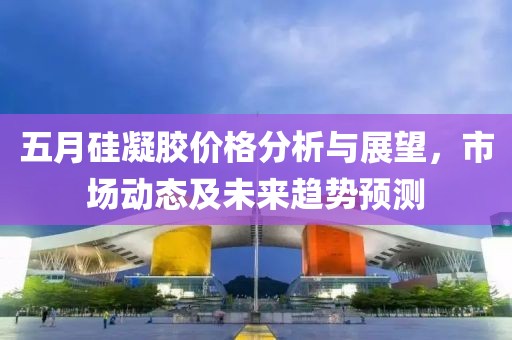 五月硅凝胶价格分析与展望，市场动态及未来趋势预测