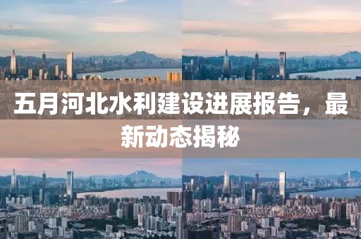 五月河北水利建设进展报告，最新动态揭秘