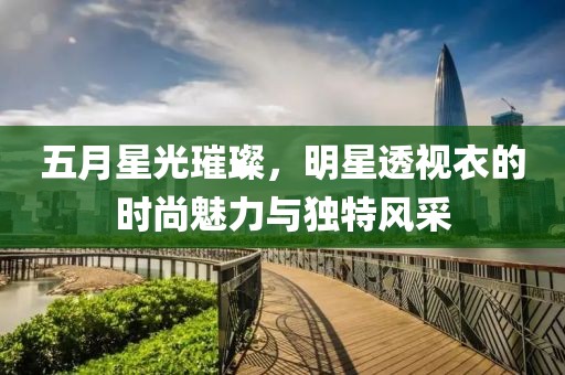 五月星光璀璨，明星透视衣的时尚魅力与独特风采