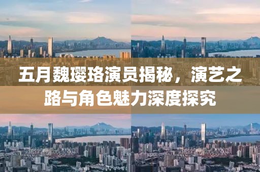 五月魏璎珞演员揭秘，演艺之路与角色魅力深度探究