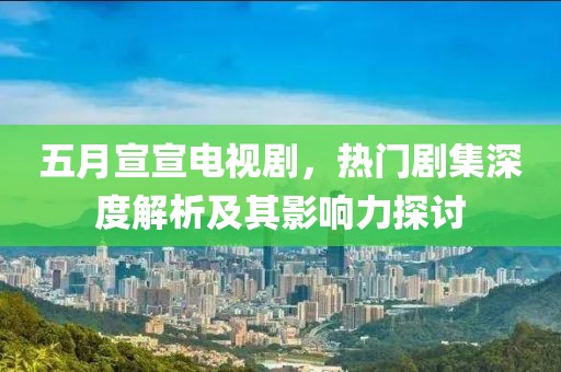 五月宣宣电视剧，热门剧集深度解析及其影响力探讨
