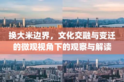 换大米边界，文化交融与变迁的微观视角下的观察与解读