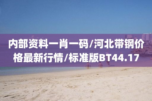 内部资料一肖一码/河北带钢价格最新行情/标准版BT44.17