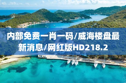 内部免费一肖一码/威海楼盘最新消息/网红版HD218.2