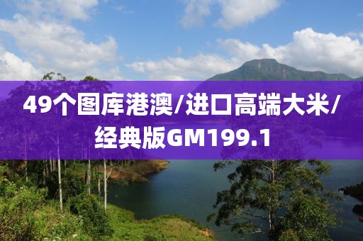 49个图库港澳/进口高端大米/经典版GM199.1