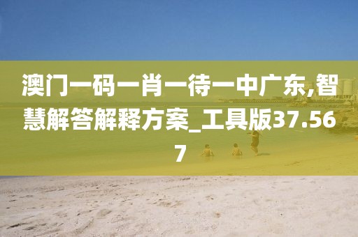 澳门一码一肖一待一中广东,智慧解答解释方案_工具版37.567