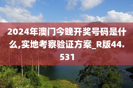 2024年澳门今晚开奖号码是什么,实地考察验证方案_R版44.531