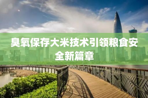 臭氧保存大米技术引领粮食安全新篇章