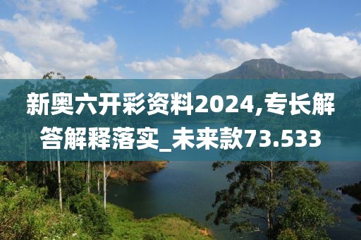 新奥六开彩资料2024,专长解答解释落实_未来款73.533