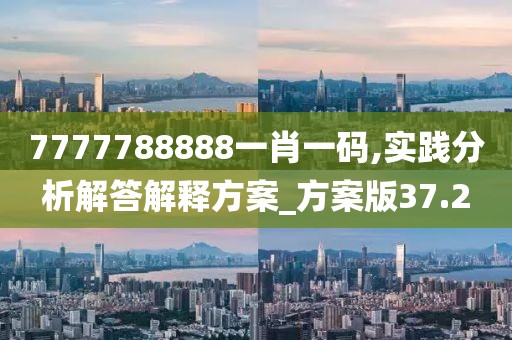 7777788888一肖一码,实践分析解答解释方案_方案版37.2